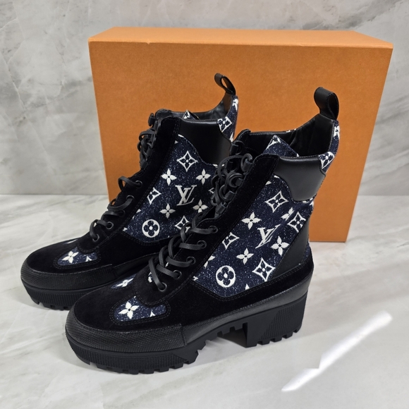 Louis Vuitton Shoes - Louis Vuitton Lace Up Boots
